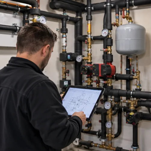 Technical inspection of engineering equipment